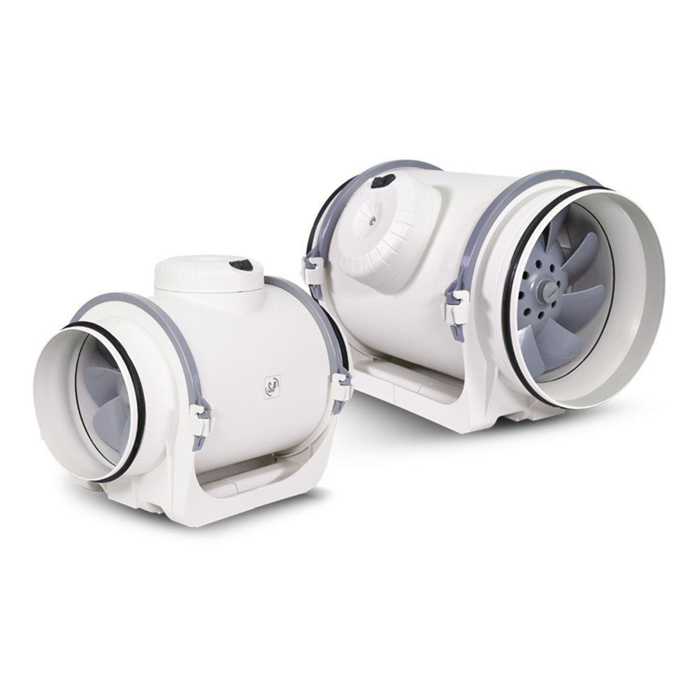 1840m³/hr TD EVO Variable Dual Control AC in-line Duct Mounted Fan in 6 Sizes