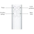 Dyson AM07 Bladeless Tower Fan, 65W Air Multiplier - White
