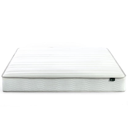 Zinus 8 Inch Foam and Spring RV Mattress, Short Queen Size for RVs, Campers & Trailers, Mattress in A Box, White