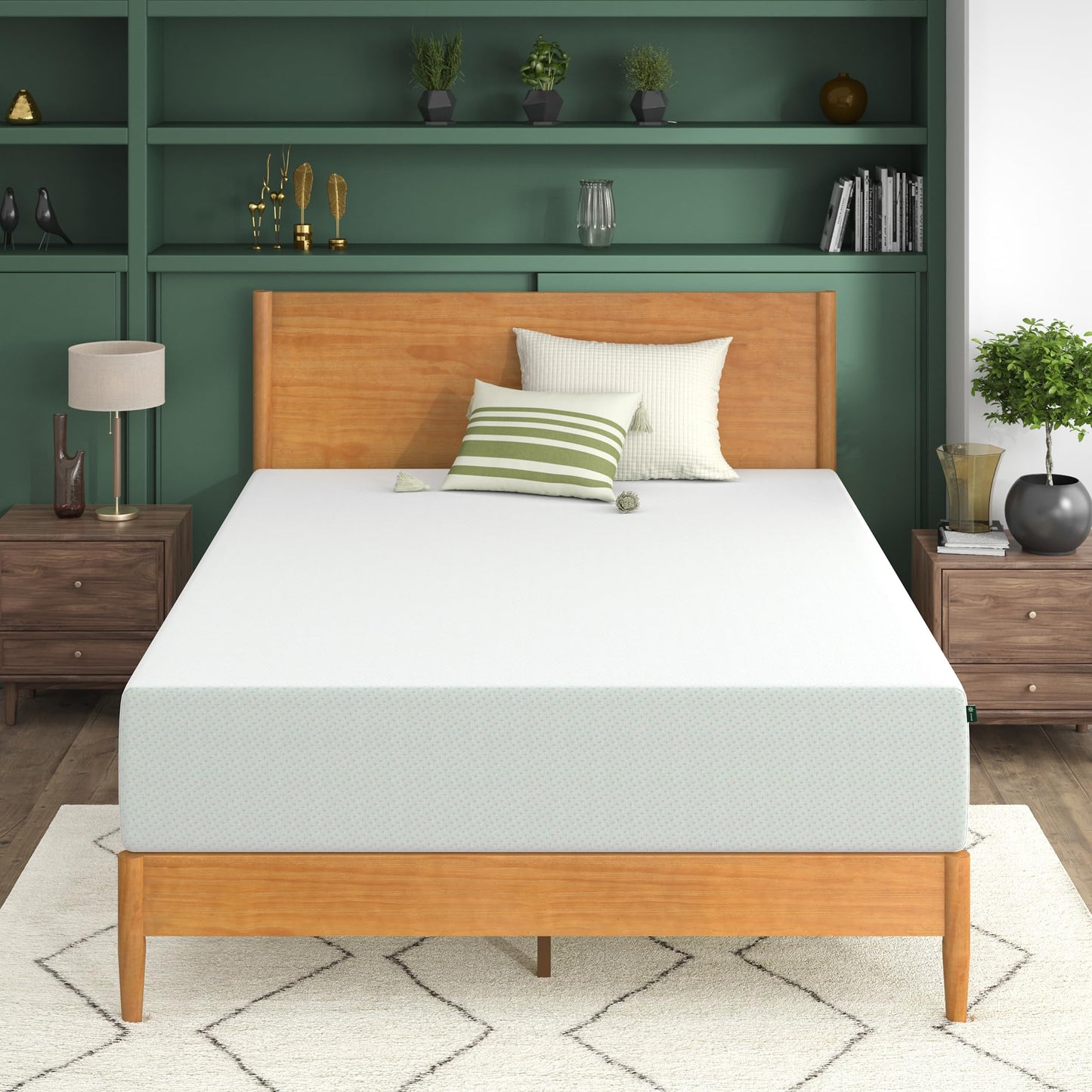 ZINUS Memory Foam 12 Inch Green Tea Mattress, California King