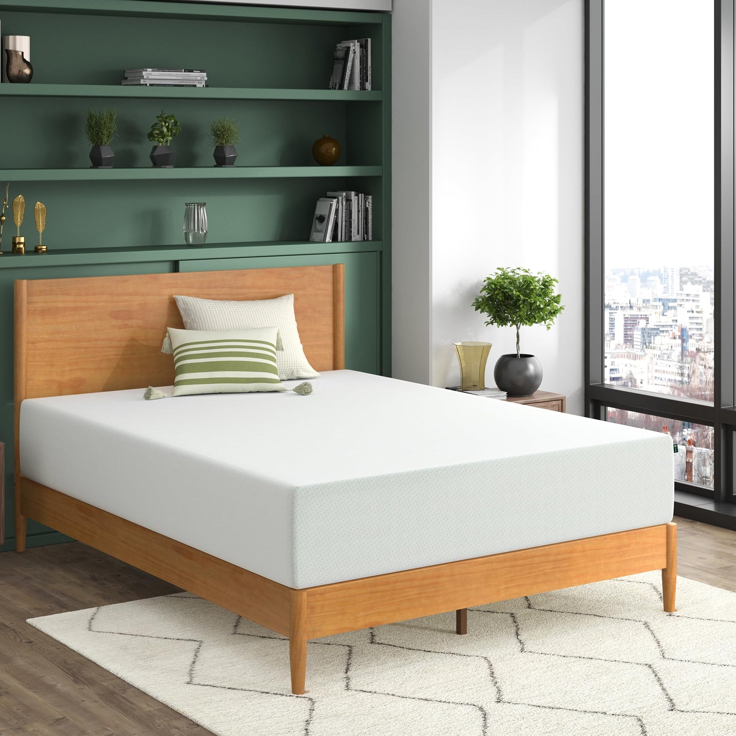 ZINUS Memory Foam 12 Inch Green Tea Mattress, California King