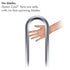 Dyson AM07 Bladeless Tower Fan, 65W Air Multiplier - White