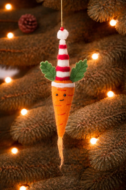 Colin Carrot Decoration (Set of 4)