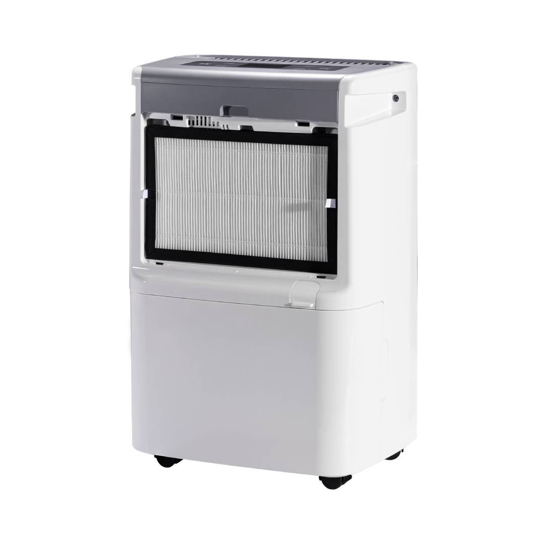 Devola 12L Platinum Compressor Dehumidifier & Air Purifier with HEPA Filter, White - DVH12L