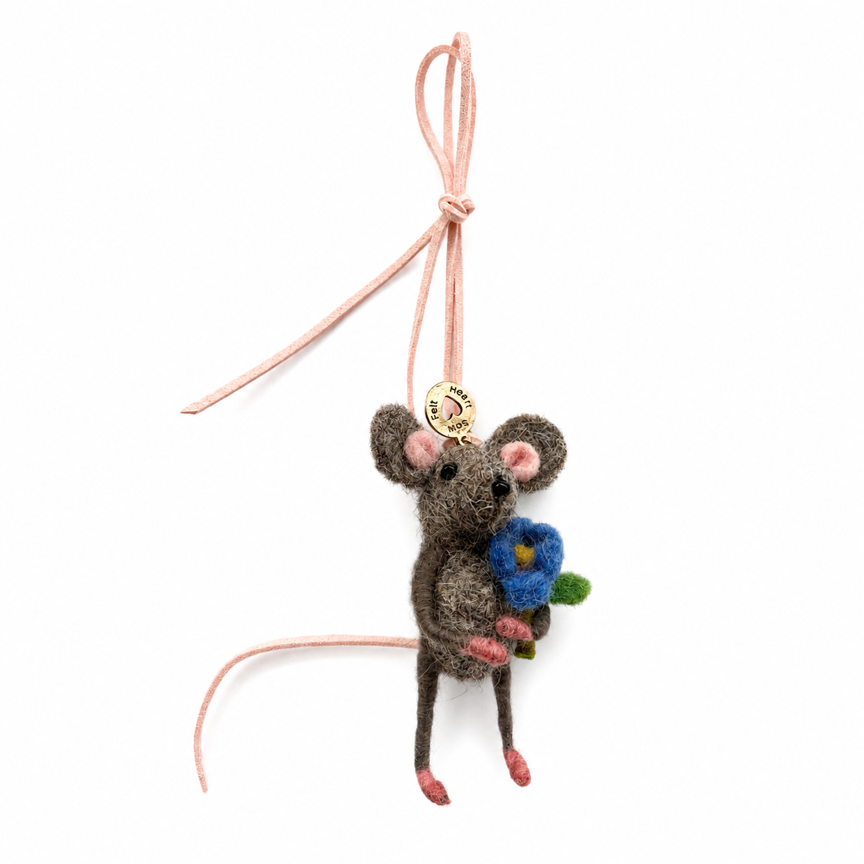 NEW Forget Me Not Mouse Bag Tag