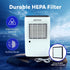 Devola 20L Compressor Dehumidifier & Air Purifier With HEPA Filter - DV20L